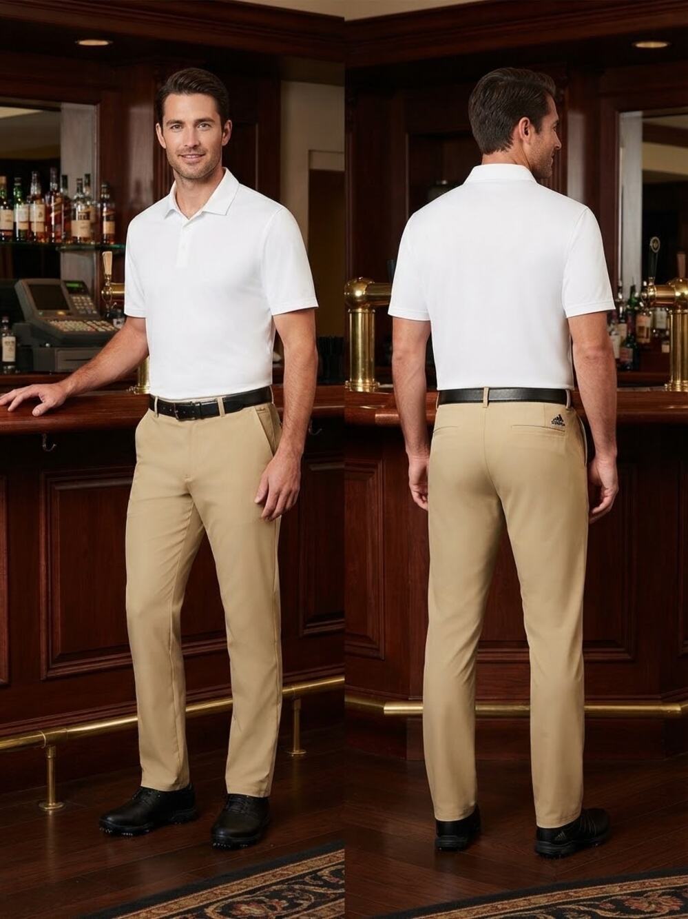 Title
NWT Adidas Ultimate365 Men's Khaki Tan Performance Golf Pants 36”x30”